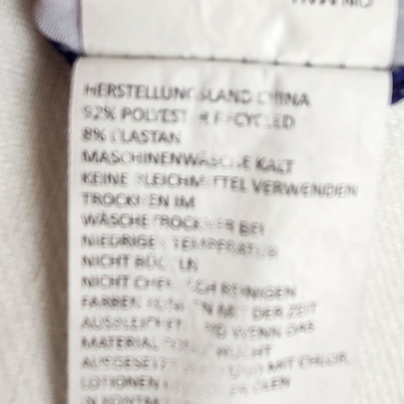 Prana Makenna Drawstring Stretch Indigo Board Shorts. - Picture 13 of 13